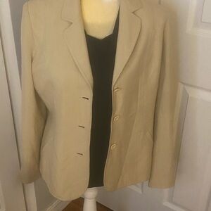 Josephine Chaus Light Tan Blazer